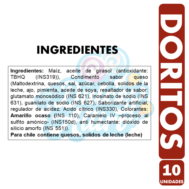 Doritos Queso (manga De 10 Unidades)-1