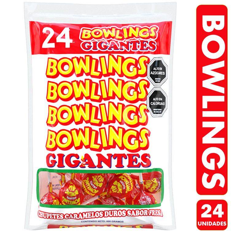 Coyacs Bowling Rojo - Coyak Grande De Fruna (Bolsa Con 24Un)-0