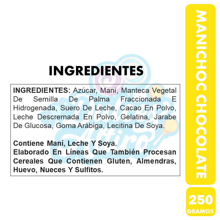 Manichoc - Maní Con Cobertura De Chocolate (Envase Con 250G)-1
