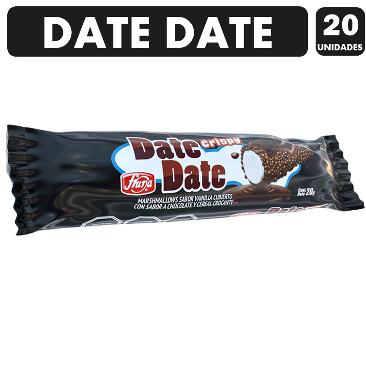 Date Date - Malvaviscos Con Chocolate (Pack Con 20 Un)-0