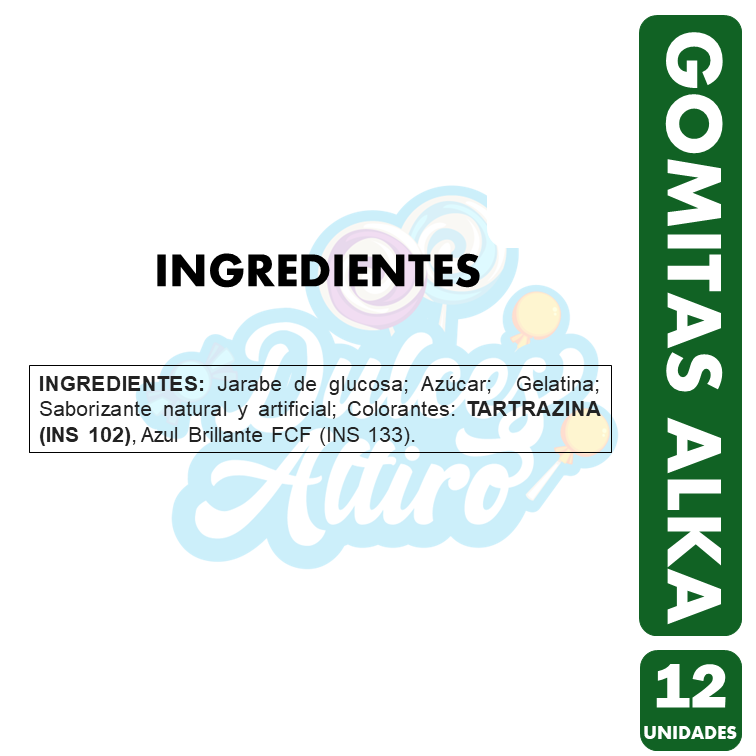 Alka Eucaliptus - Gomitas Refrescantes Arcor (Caja Con 12Un)-1