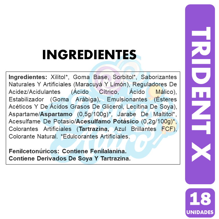 Trindent En Frasco - Trindent X Para Gamers (Frasco Con 18U)-1