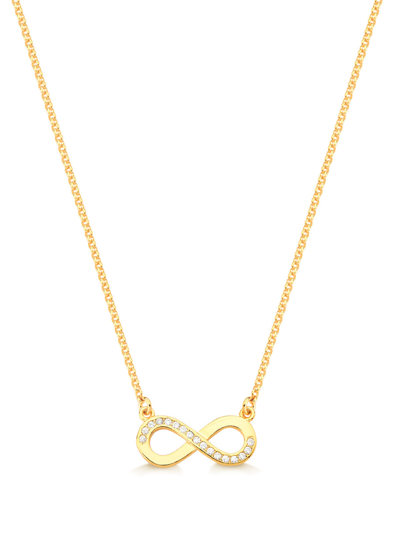COLLAR MUJER ORO LAMINADO INFINITY - DORADO-0