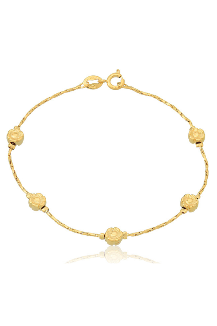 PULSERA MUJER ORO LAMINADO PRIMAVERA - DORADO-0