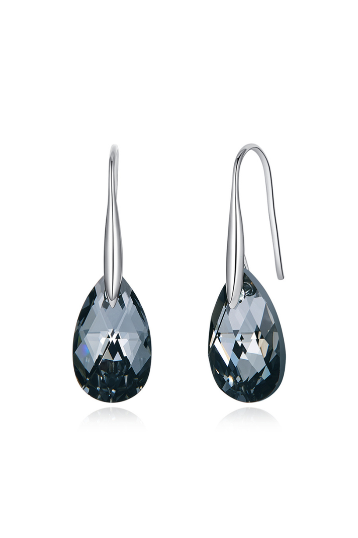 Aros Vanité Riga Black Plata Italiana-0