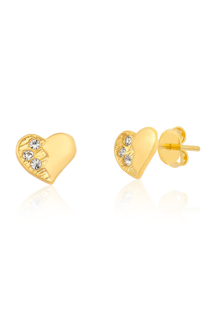 AROS MUJER ORO LAMINADO AMOR - DORADO