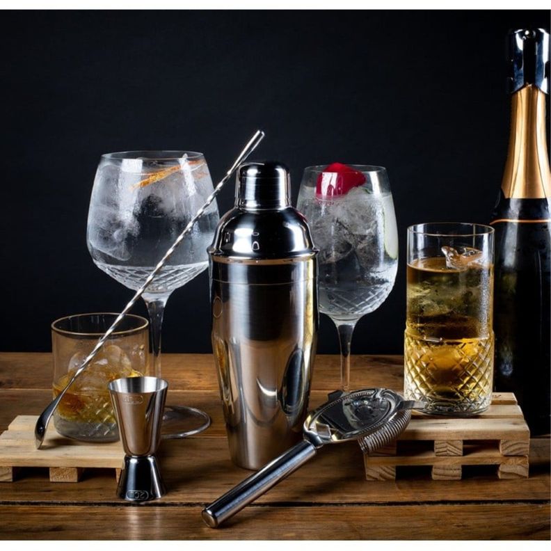 Set Bar 4pzs Manhattan Lux Acero Inoxidable Lugano-1