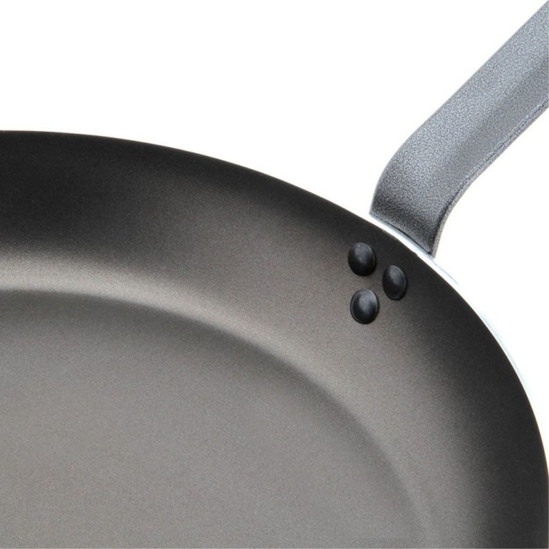 Sartén Teflón 40cm Negro Robust Lacor-1