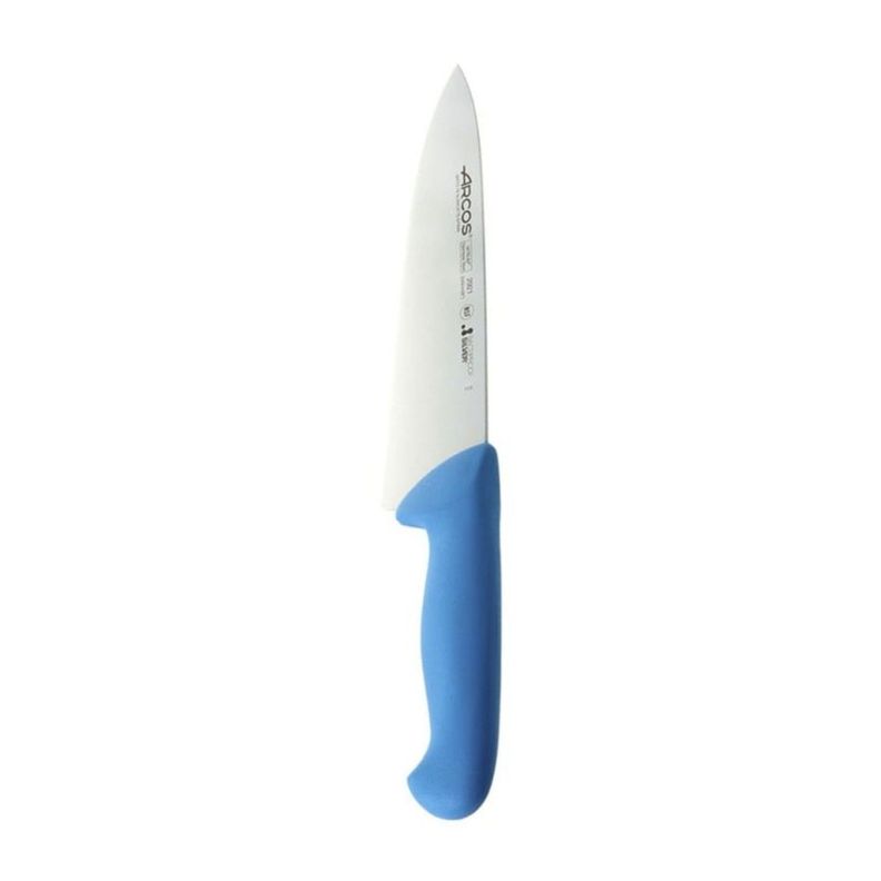 Cuchillo Medio Golpe Azul 20cm Acero Inoxidable Arcos-0