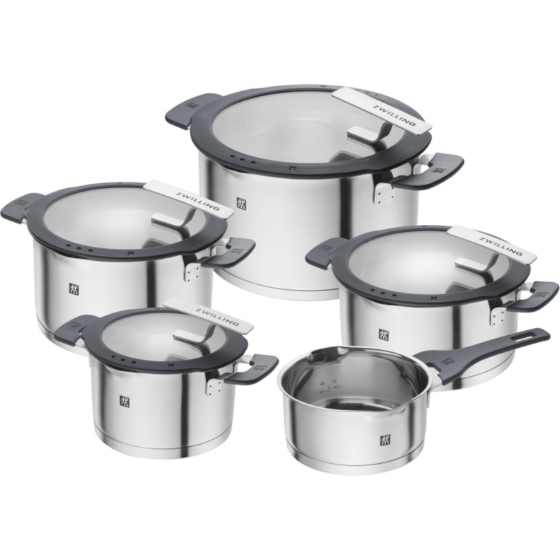 Set de Ollas 5Pzs Simplify Acero Inoxidable Zwilling-0