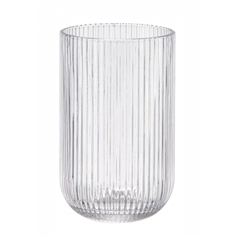 Set 6 Vasos Altos 43 cl Vidrio Transparente Lugano-0