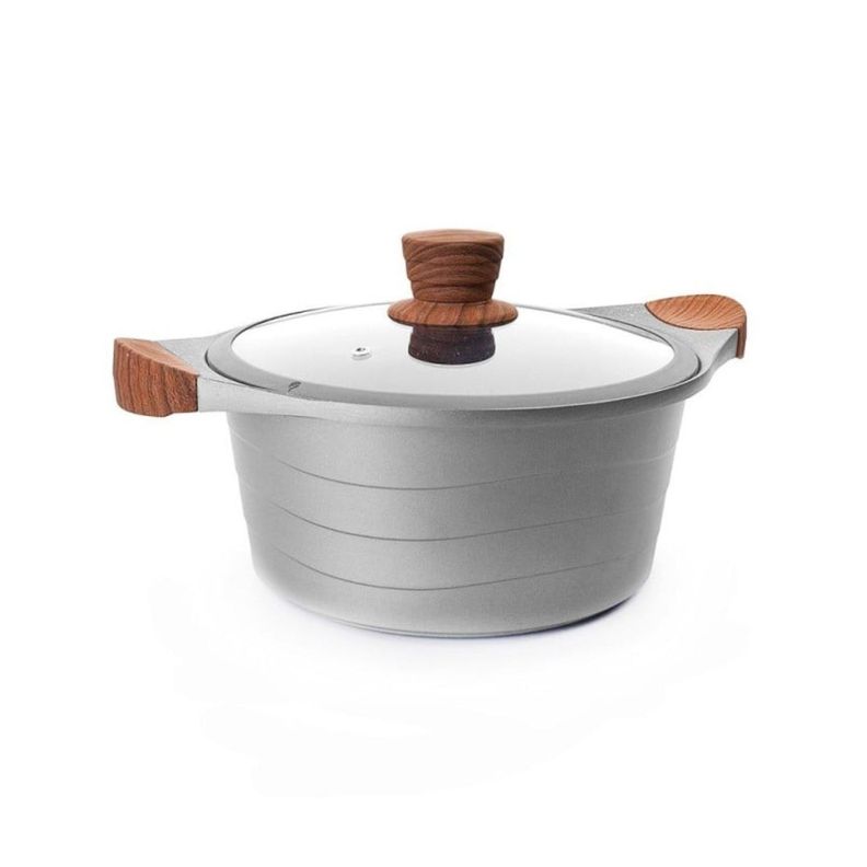 Cacerola Aluminio Fundido 20cm Stil  Lacor-0