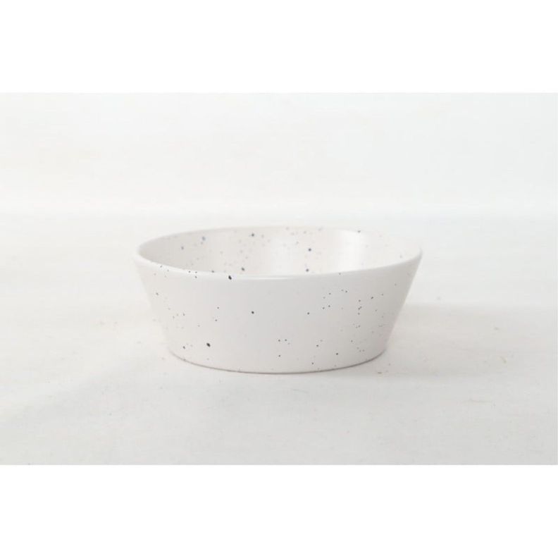 Set Vajilla 24 pzs White Dots Cerámica Blanco Lugano-3