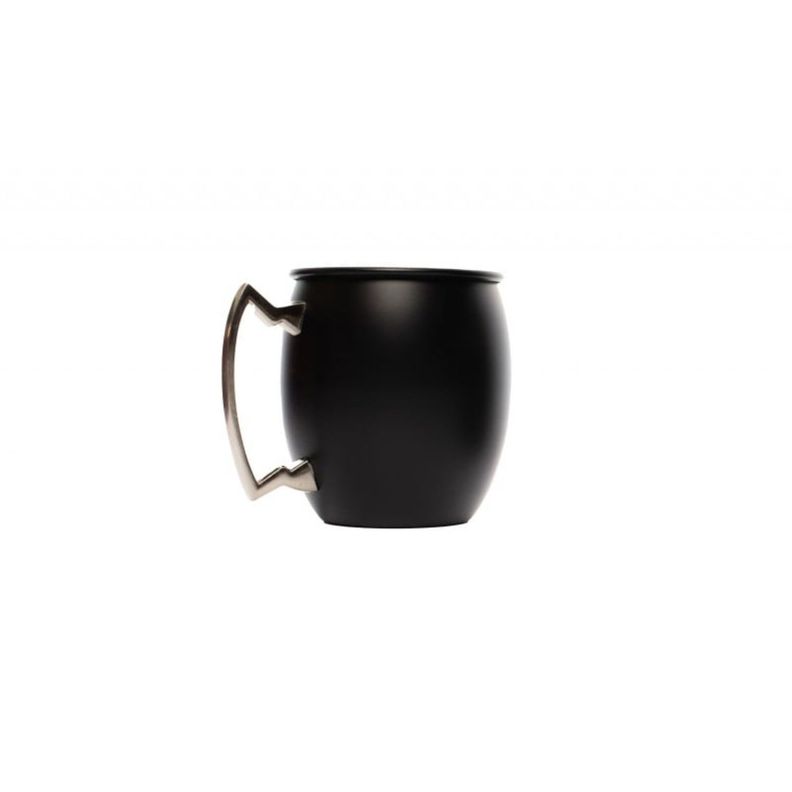 Jarra 500ml Lisa Moscow Mule Negro Mate Acero Lugano-0