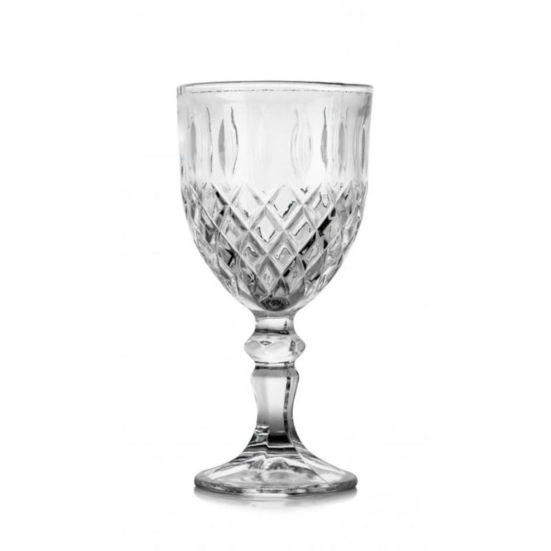 Set 6 Copas Vino 22,7cl Vintage Vidrio Transparente FTA-0