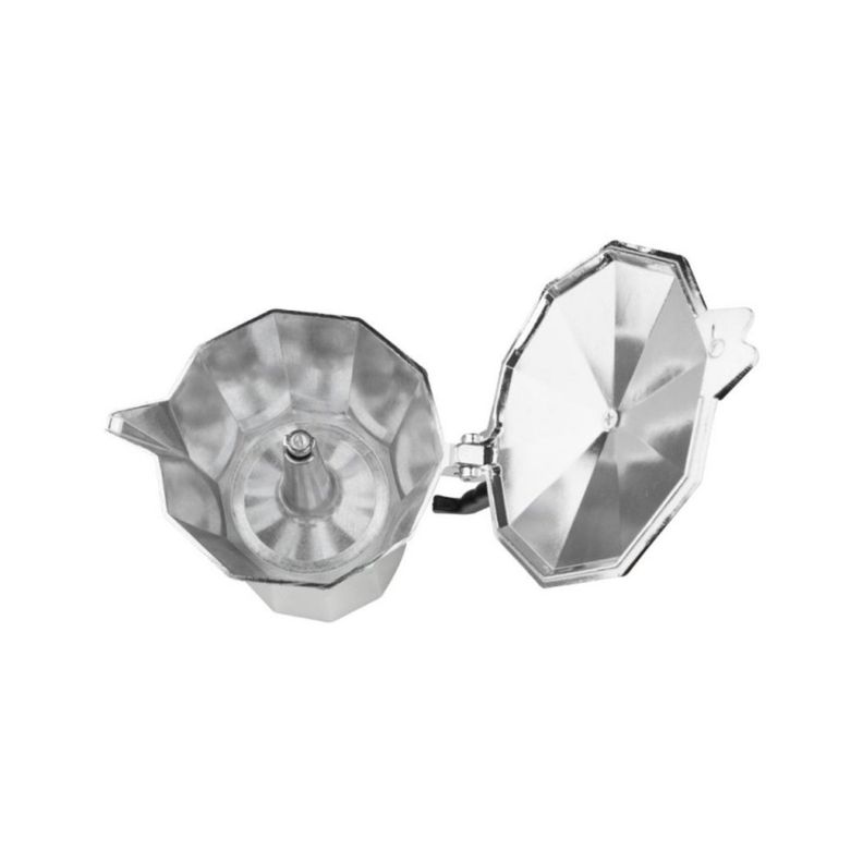 Cafetera Italiana Express 600ml Aluminio Bahia Ibili-2