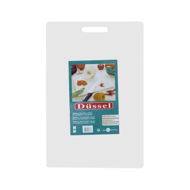 Tabla Cortar Blanco Plástico 38x50x1,27cm Polipropileno FTA-1