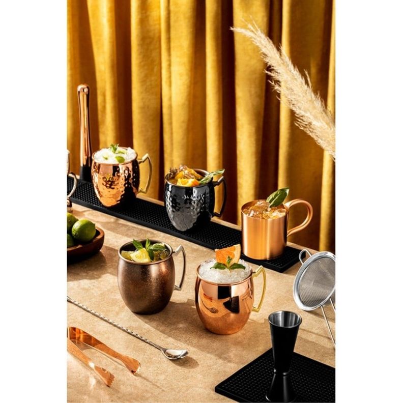 Jarra Moscow Mule 500ml Acero Inoxidable Cobre Lugano-2