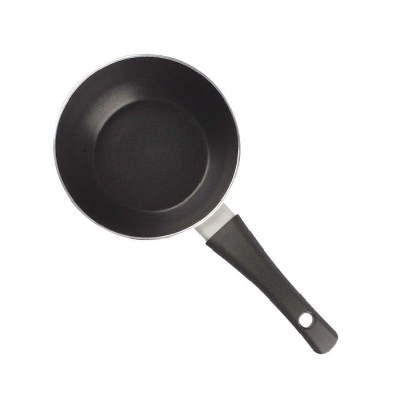 Wok Mini Aluminio Antiadherente 16cm Negro Indubasic Ibili-2