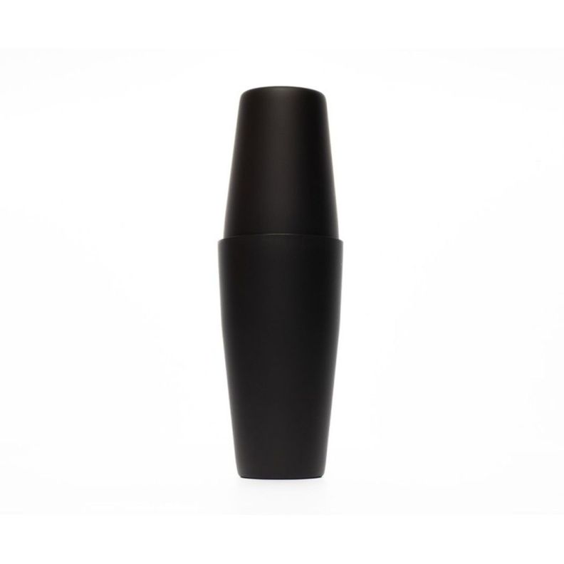 Coctelera 700ml Boston Negro Acero Inoxidable Lugano-1
