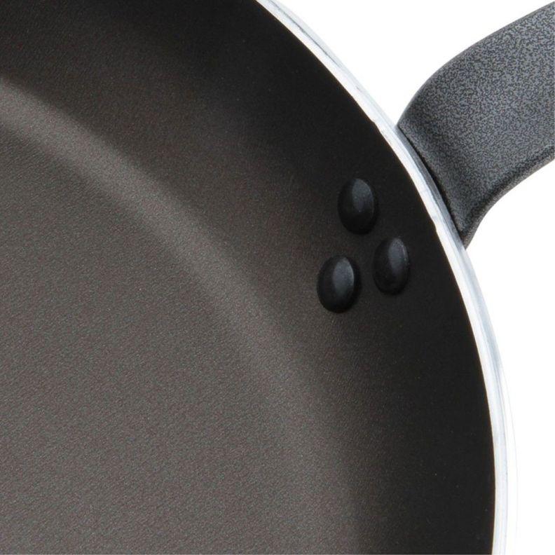 Sartén Teflón 36cm Negro Robust Lacor-1