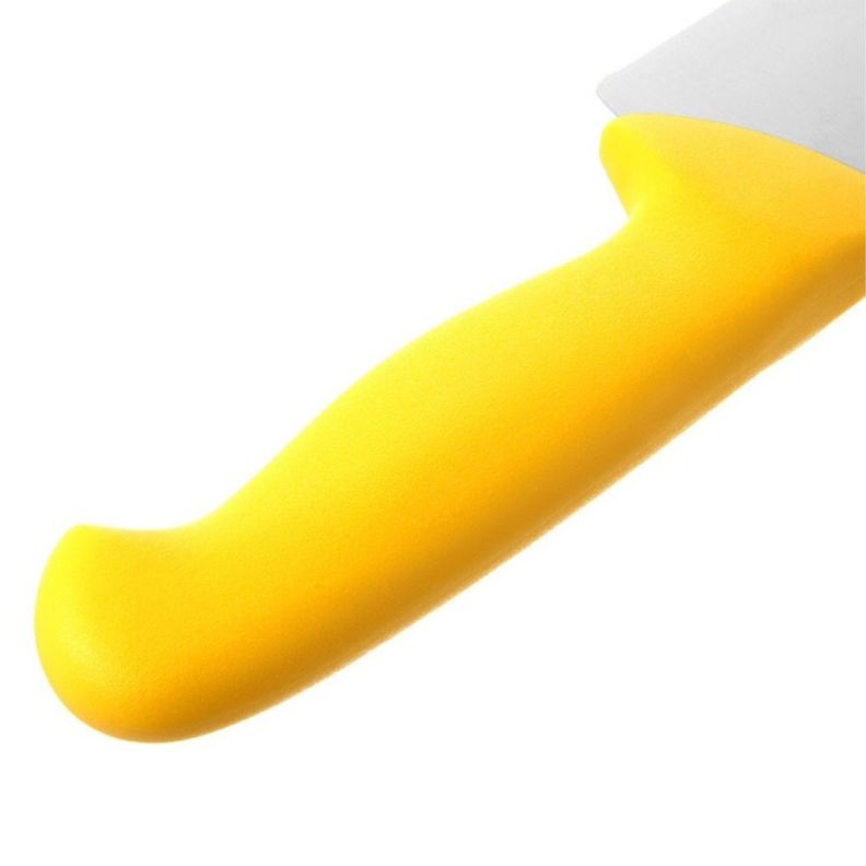 Cuchillo Medio Golpe Amarillo 25cm Acero Inoxidable Arcos-1