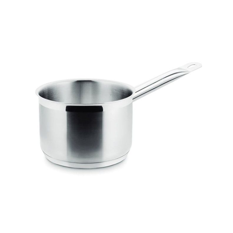 Cacerola Alta Con Mango 4lt Acero Inoxidable Eco Chef Lacor-0