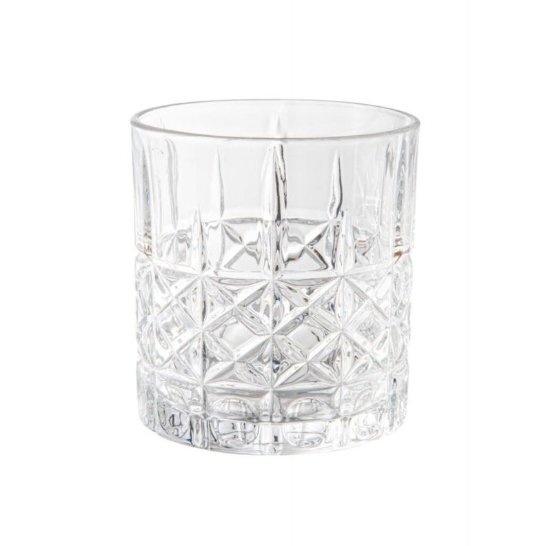 Set 6 Vasos Bajo 33cl Vintage Vidrio Transparente FTA-0