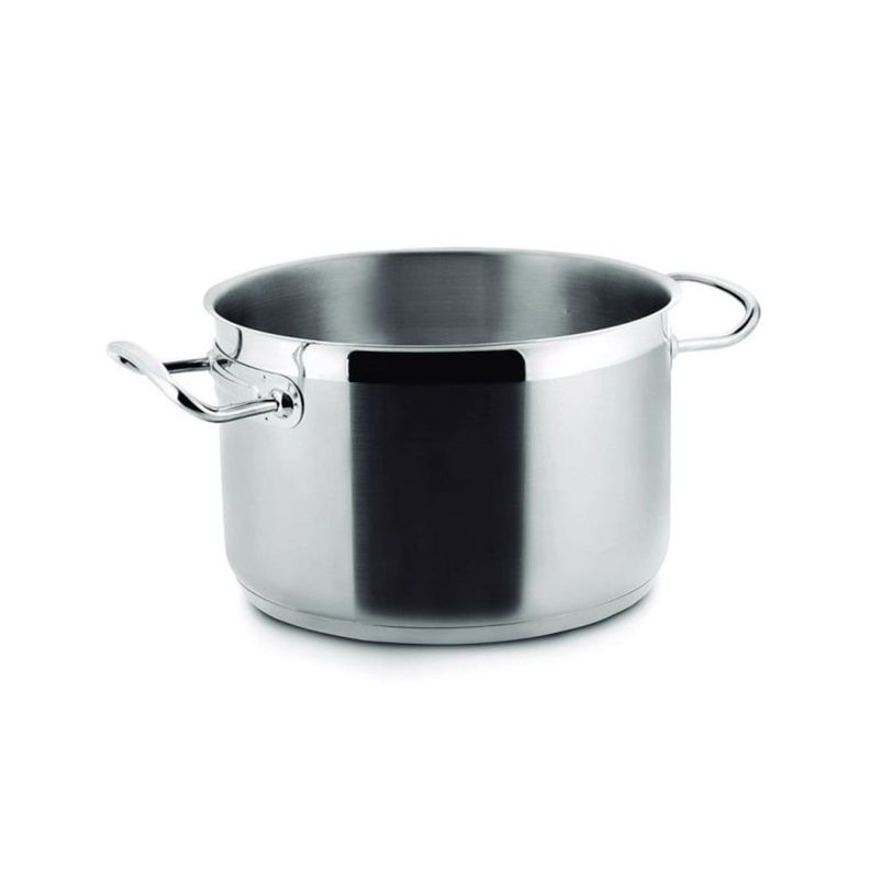 Cacerola Alta Sin Tapa 14,4lt Acero Inoxidable Chef Lacor-0