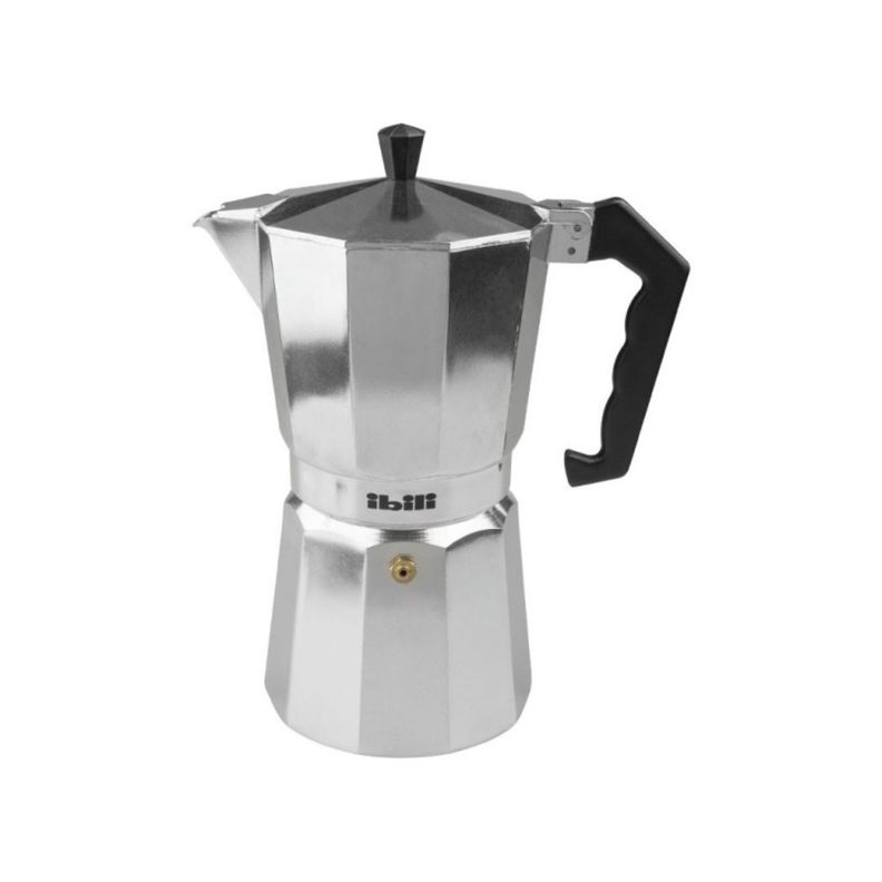 Cafetera Italiana Express 450ml Aluminio Bahia Ibili-0