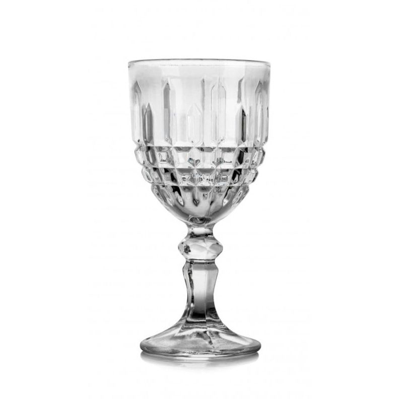 Set 6 Copas Vino 22,7cl Vintage Vidrio Transparente FTA-0
