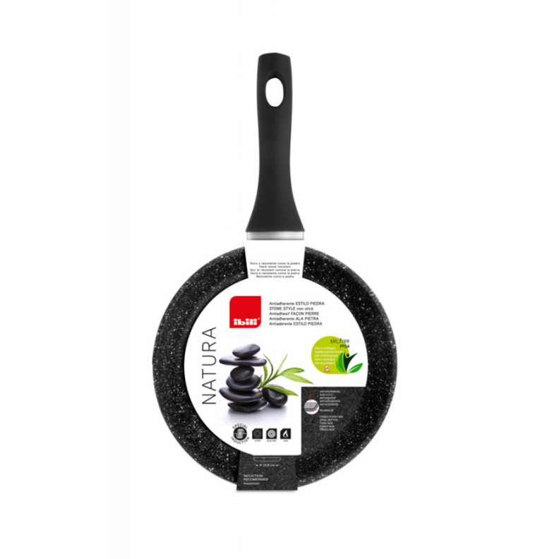 Sartén 28cm Negro Natura Ibili-4