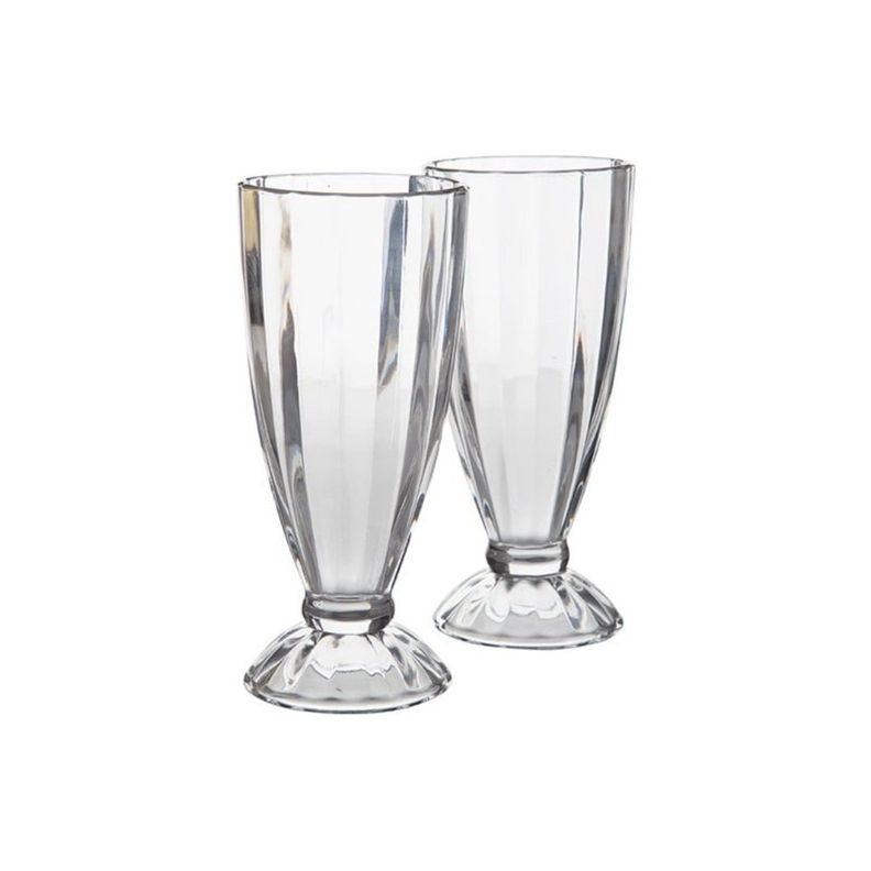 Set 6 Copas 35cl Milk Shake Vidrio Transparente FTA-1