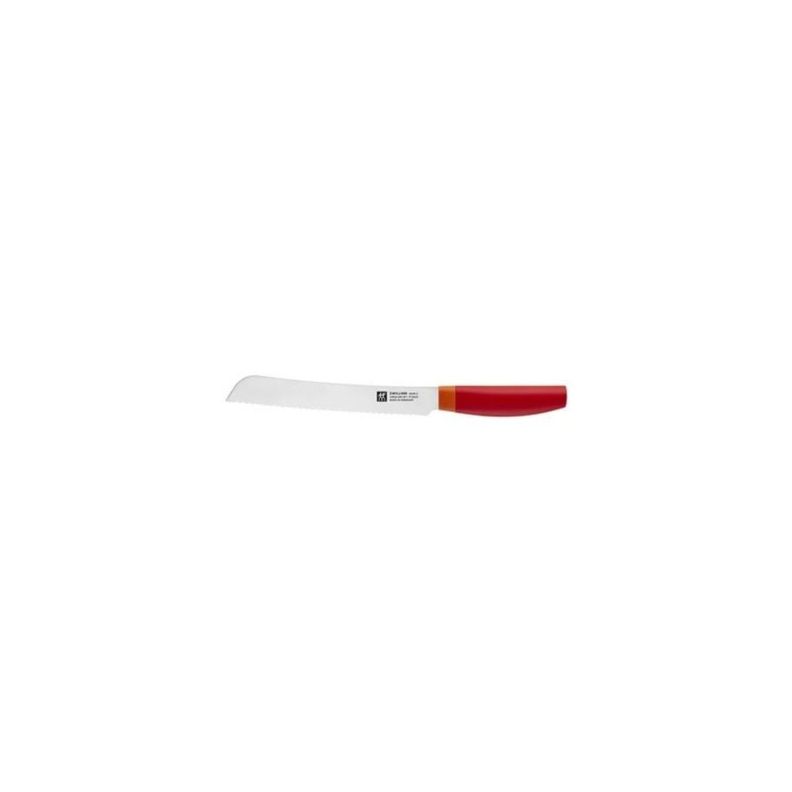 Cuchillo Pan 20cm Now S Rd Rojo Zwilling-1