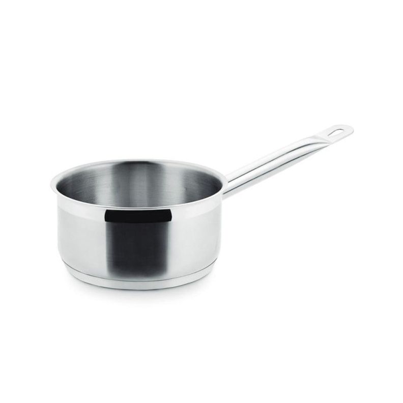 Cacerola Baja Con Mango 2,8lt Acero Inoxidable Chef Lacor-0