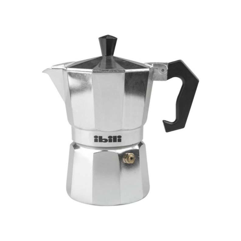 Cafetera Italiana Express 150ml Aluminio Bahia Ibili-0