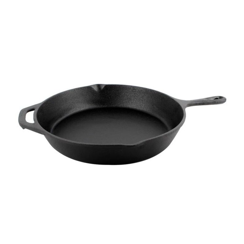 Sarten Fierro Fundido 30cm Negro Lugano