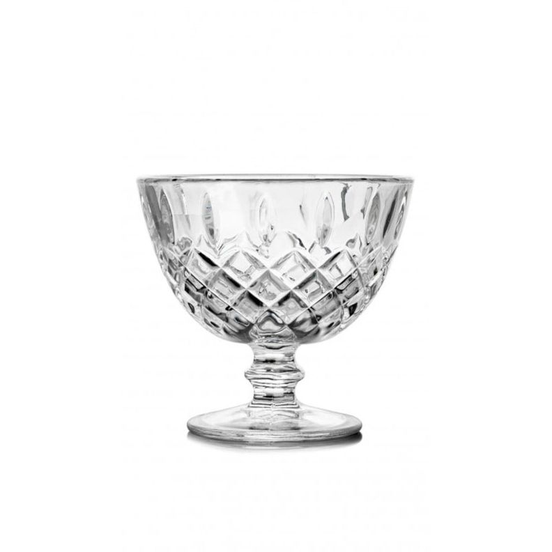 Set 6 Copas Helado 28,6cl Vintage Vidrio FTA-0