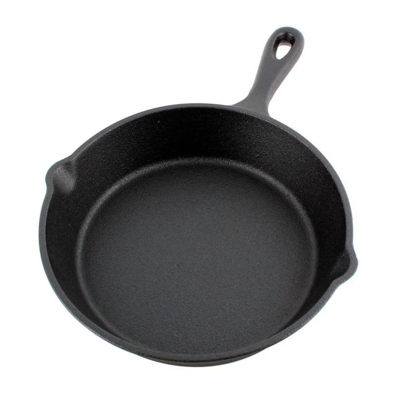 Sarten Fierro Fundido 20cm Negro Lugano