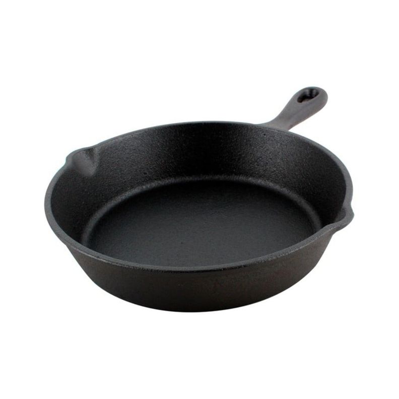 Sartén Fierro Fundido 15cm Negro Lugano-0