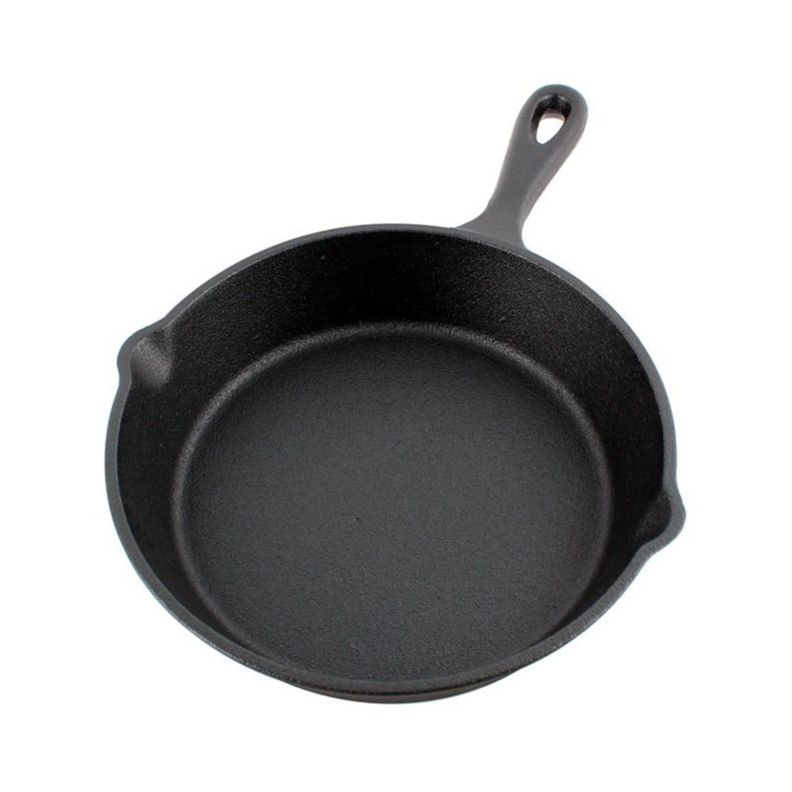 Sartén Fierro Fundido 15cm Negro Lugano-2