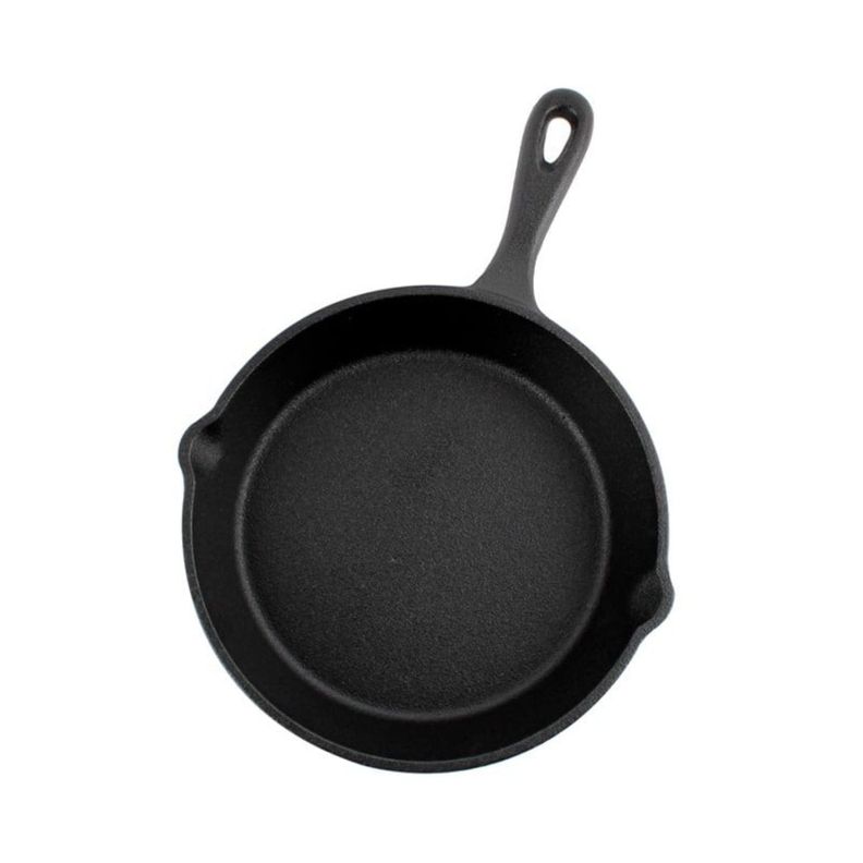Sartén Fierro Fundido 15cm Negro Lugano-3
