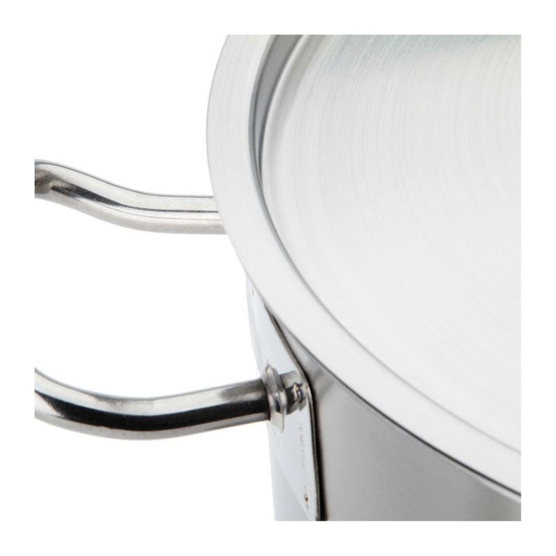 Cacerola con Tapa y Asas 44lt Acero Inoxidable Lacor-1