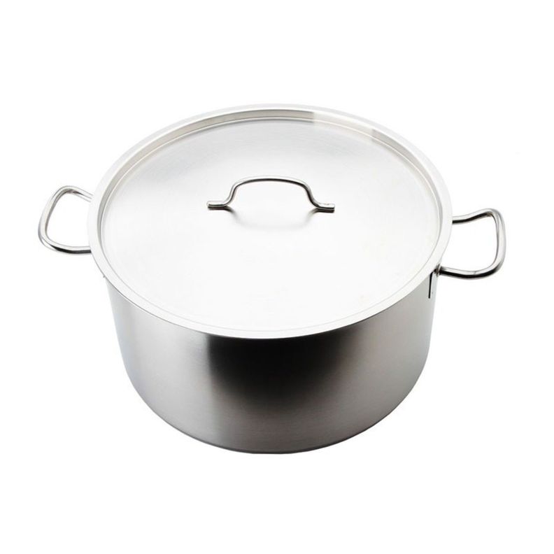 Cacerola con Tapa y Asas 44lt Acero Inoxidable Lacor-2