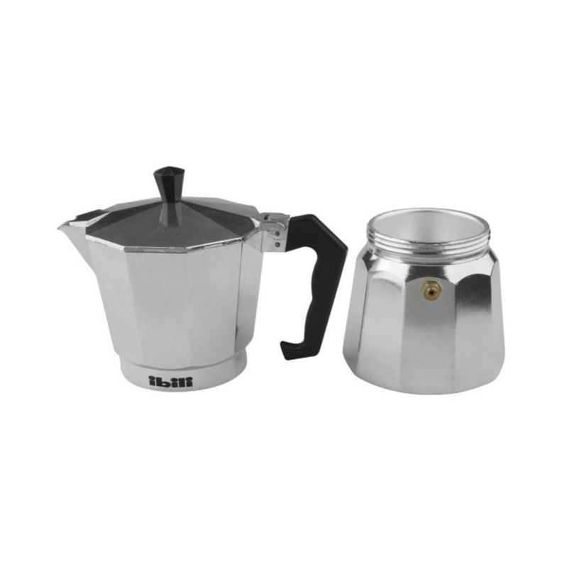 Cafetera Italiana Express 300ml Aluminio Bahia Ibili-2