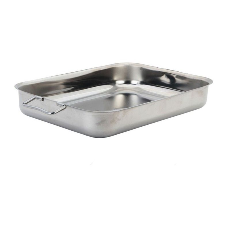 Asadera de Acero Inoxidable 35x26x5,33cm Lacor-2