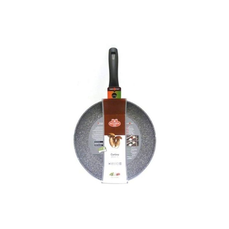 Sartén con Mango 28cm Cortina Granito Gris Ballarini-3