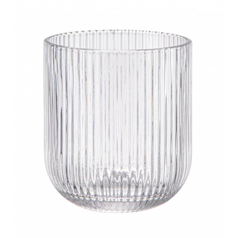 Set 6 Vasos Bajos 27 cl Vidrio Transparente Lugano-0