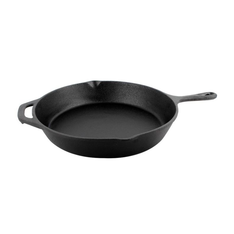 Sarten Fierro Fundido 25cm Negro Lugano