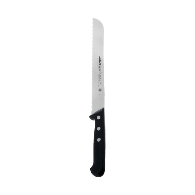 Cuchillo Sierra 20cm Universal Acero Inoxidable Negro Arcos-0